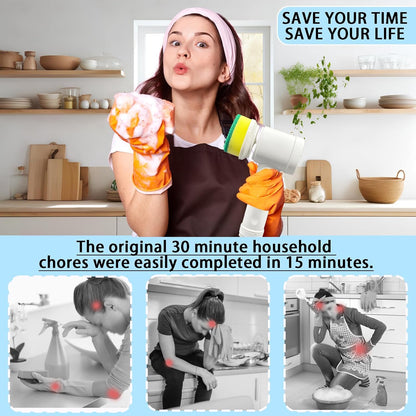 Cepillo Eléctrico con Cinco Cabezales